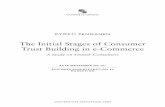 The Initial Stages of Consumer Trust Building in e-Commerce