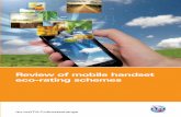 Review of mobile handset eco-rating schemes
