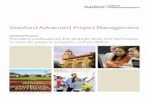 Stanford Advanced Project Management Program