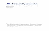 Microsoft Dynamics AX 2012 System Requirements - Western