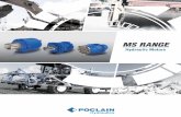 MS range hydraulic motors