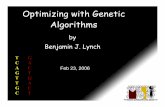 Optimizing with Genetic Algorithms