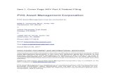 PVG Asset Management Corporation SEC ADV Part II