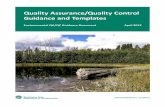 Quality Assurance / Quality Control Guidance and Templates