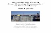 Reducing the Cost of New Housing Construction in New York City ...