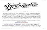 Best Trumpet Instructional Method Books on Cd