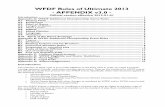 WFDF Rules of Ultimate 2013 - Appendix V4.0- FINAL BG