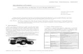 Introduction of Dump Truck Model HD785-7