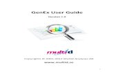 GenEx User Guide