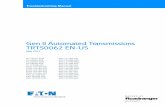 Gen II Automated Transmissions TRTS0062 EN-US