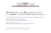 Advice and Information on SBIR and STTR Programs at the NIH ...