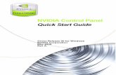 NVIDIA Control Panel Quick Start Guide