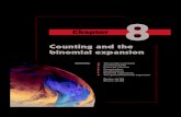 Counting and the binomial expansion