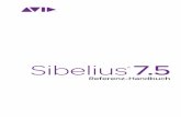Sibelius 7.5 Referenz-Handbuch