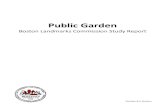 Public Garden Study Report