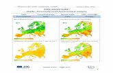 SOIL MOISTURE: Daily, Anomaly and Forecasted values