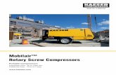 Mobilair Rotary Screw Compressors
