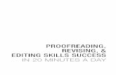 Proofreading, Revising, & Editing Skills Success