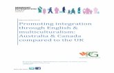 Promoting integration through English & multiculturalism: Australia ...