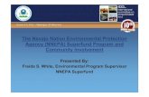 The Navajo Nation Environmental Protection Agency (NNEPA ...