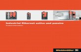 Industrial Ethernet active and passive