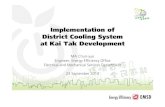 Implementation of District Cooling System at Kai Tak Development