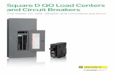 Square D QO Load Centers and Circuit Breakers
