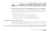 VRF-Aware Dynamic NAT Mapping with HSRP