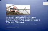 Final Report of the Shellfish Aquaculture Tiger Team