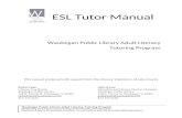 ESL Tutor Manual
