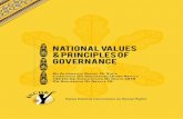 NATIONAL VALUES & PRINCIPLES OF GOVERNANCE