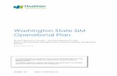 Washington State SIM Operational Plan