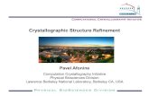 Crystallographic Structure Refinement