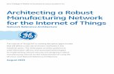 Architecting a Robust Manufacturing Network for the Internet of Things