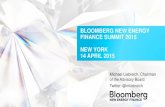 Bloomberg New Energy Finance Summit 2015