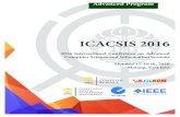 Advance Program ICACSIS 2016