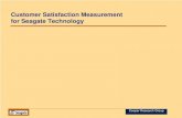 Customer Satisfaction Measurement for Seagate Technology