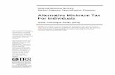 Alternative Minimum Tax - For Individuals - Audit Technique Guide ...