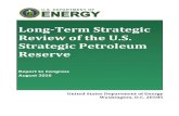 long-term strategic review of the US Strategic Petroleum Reserve