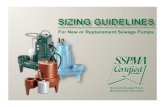 Sizing Guidelines for New or Replacement Sewage Pumps