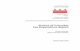 District of Columbia Tax Expenditure Report