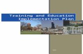 Training and Education Implementation Plan