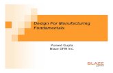 Design For Manufacturing Fundamentals