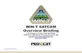 WIN-T SATCOM Overview Briefing