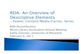 RDA Preconference Music Library Association Annual Meeting ...