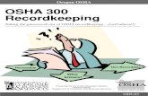 OSHA 300 Recordkeeping