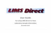 LIMS-Direct User Guide