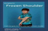 Managing the Frozen Shoulder