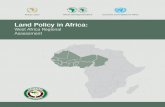 Land Policy in Africa: West Africa Regional Assessment