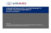 USAID/Malawi Community Case Management Evaluation